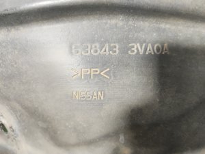 Подкрылок передний левый NISSAN NOTE OEM 638433VA0A E12 2013