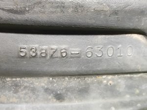 Подкрылок передний левый TOYOTA OPA OEM 5387663010 ZCT10 2002