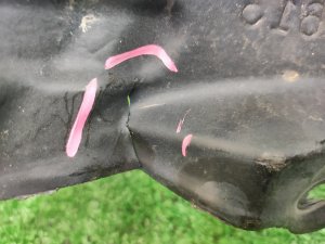 Подкрылок передний левый TOYOTA ESTIMA OEM 5380628040, 5380628041 AHR20, ACR50, ACR55 2006-2008