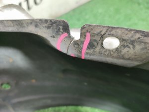 Подкрылок передний левый TOYOTA ESTIMA OEM 5380628040, 5380628041 AHR20, ACR50, ACR55 2006-2008