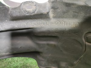 Подкрылок передний правый TOYOTA ESTIMA OEM 5380528040 ACR50, ACR55 2006-2008
