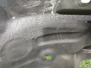 Подкрылок передний правый TOYOTA ESTIMA OEM 5380528040 ACR50, ACR55 2006-2008