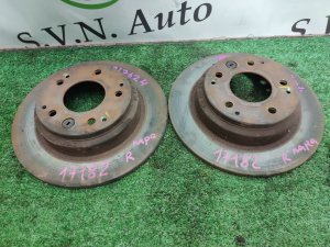 Диск тормозной задний (пара) HONDA STEPWGN