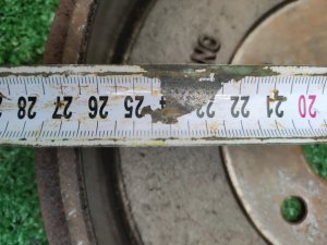 Диск тормозной задний (пара) NISSAN SERENA PC24 2002