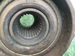 Ступица задняя 4WD TOYOTA ALPHARD MNH15 2004