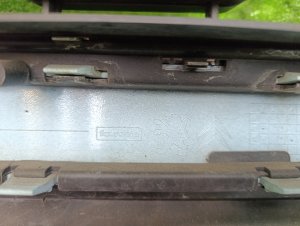 Бампер передний color-KGX CITROEN C3 OEM 9683447077 A51 2010