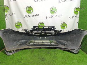 Бампер передний color-QAB NISSAN NOTE OEM 620223VA1B E12 2013