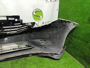 Бампер передний color-QAB NISSAN NOTE OEM 620223VA1B E12 2013