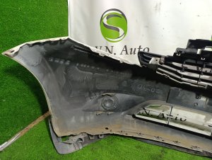 Бампер передний color-QAB NISSAN NOTE OEM 620223VA1B E12 2013