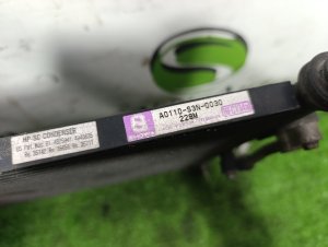 Радиатор кондиционера HONDA ODYSSEY OEM A0110S3N0030 RA6 1999-2001